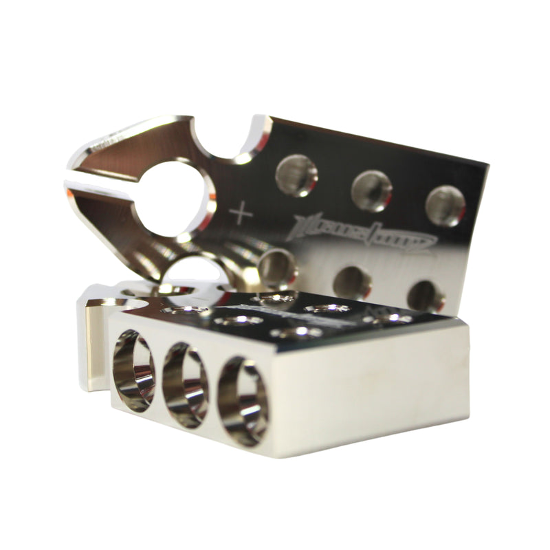 ILL Customz 6 Lug/Input Style SAE Battery Terminal (Pair) 6-LUG-INPUT-SAE