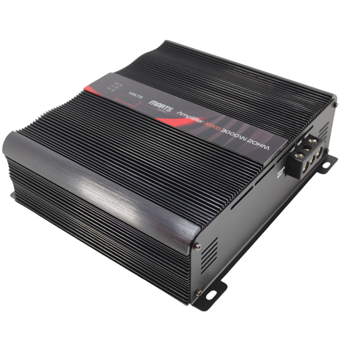 Marts Digital Amplifier Monoblock Full Range Class D 3000W 2 Ohm MXD-3000-2