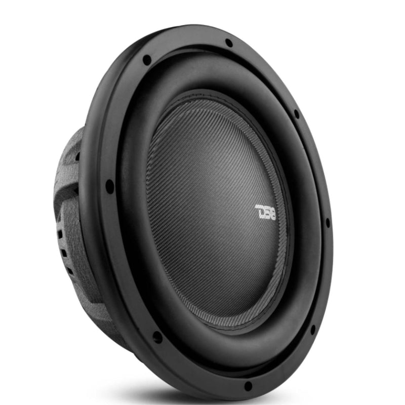 DS18 IXS10.4D 10" Dual 4 Ohm Shallow Mount Subwoofer, 500W RMS, 1000W Max