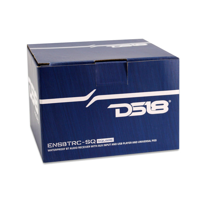 DS18 ENSBTRC-SQ Universal Marine Bluetooth Audio Receiver with Controller