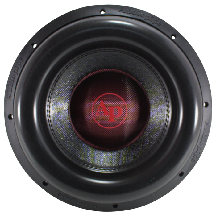 Audiopipe 12" 1200W RMS Dual 2-Ohm 5-Stack Composite Cone Subwoofer