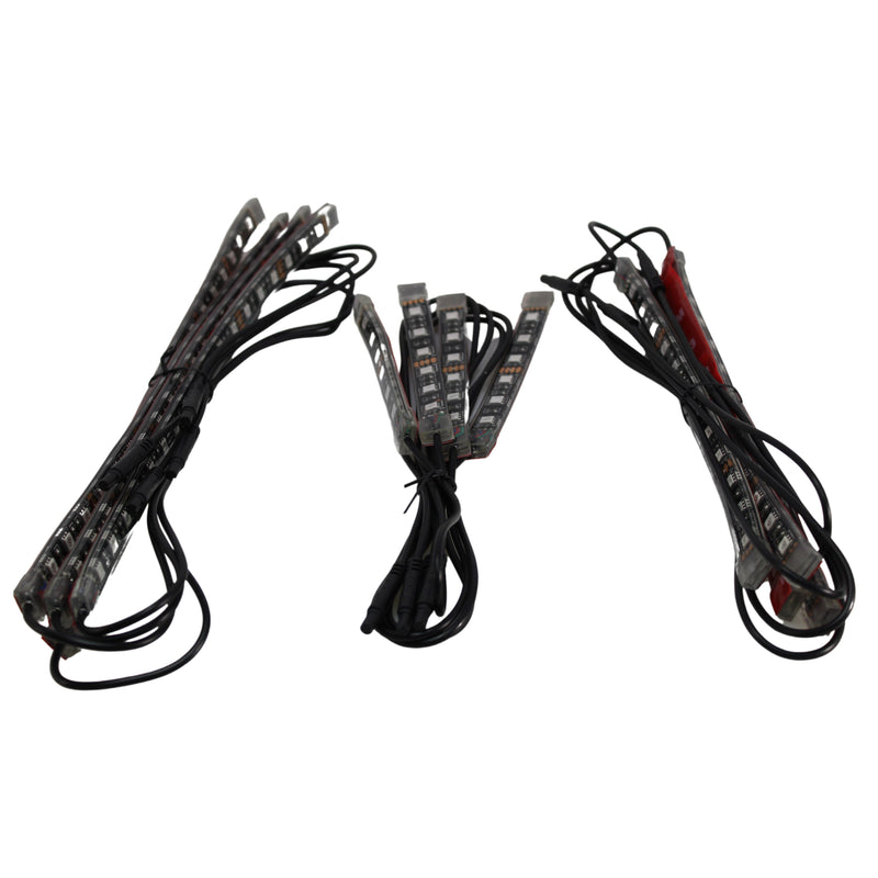 Audiopipe Pipedream Motorcycle RGB LED IPX7 Waterproof Lighting Kit NL-34812-BTS