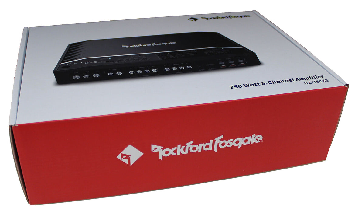 Rockford Fosgate Prime 750W 5-Channel Full Range Class-D Amplifier R2-750X5