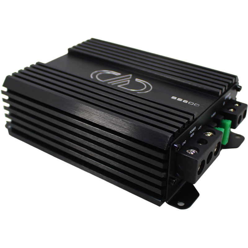 DD Audio SS600 Super Small Class D Monoblock Amplifier 600W RMS