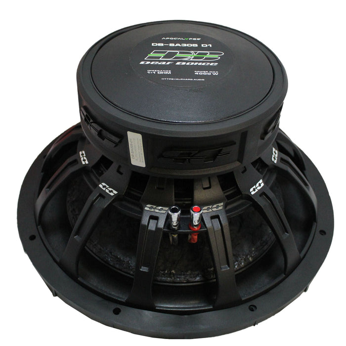 Deaf Bonce Apocalypse 15" 4000W Dual 1-Ohm Subwoofer DB-SA305-D1