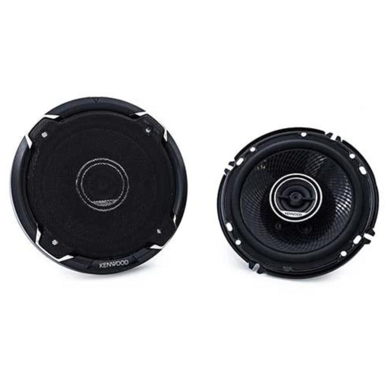Pair of Kenwood 6.5" Round 2-Way Vehicle Speaker System 320 Watts Peak