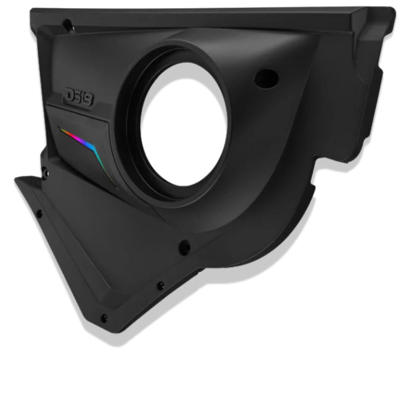 DS18 Can-Am Maverick X3 Front Door Speaker Panels w/ Digital LED Lighting 2020+