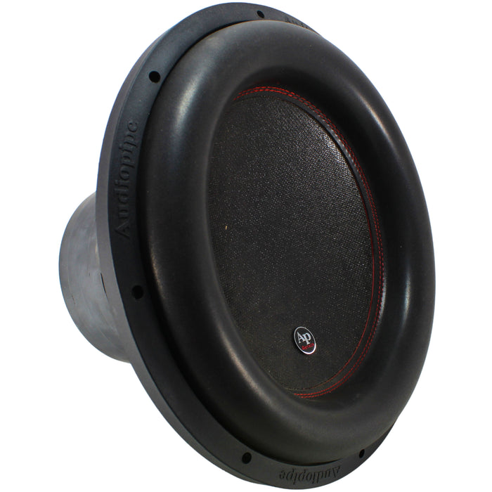 Audiopipe 15" 1400W RMS 2+2-Ohm Quad Stacked Subwoofer OPEN BOX 8598