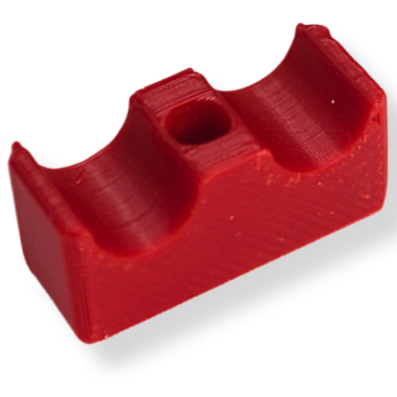 Big Jeff Audio RCA Cable Clips Wire Management 2 to 20 Pack Red and Black