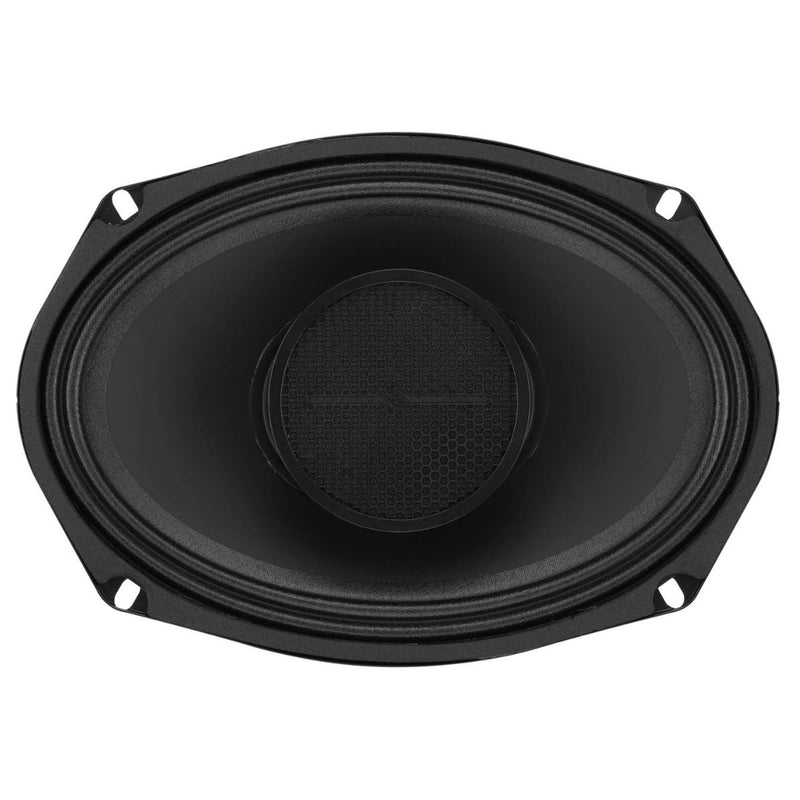 DS18 PRO-HY69.2MSL 6x9" 175W RMS 2 Ohm Slim Hybrid Neo Driver Speaker w Grille