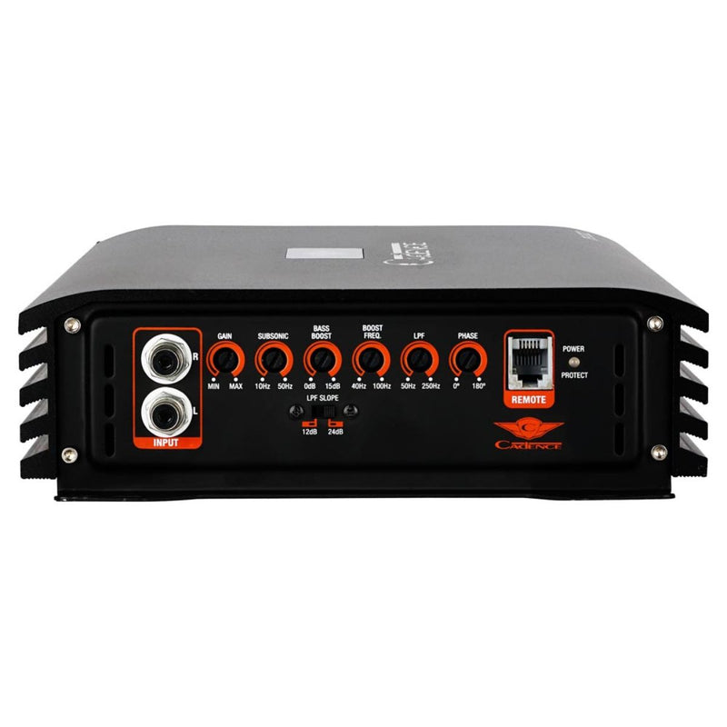 Cadence 1800 Watt 1-Ohm Class D Monoblock Car Audio Amplifier QRS1.1800D