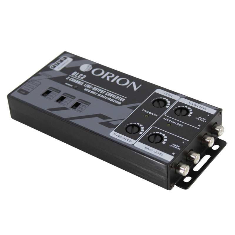 2 Channel LED Line Output Convertor w/ Built-in Bass Processor & Bass Knob