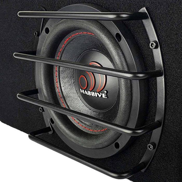 Massive Audio 10" Subwoofer Grill Deep Set Anodized Steel OPEN BOX