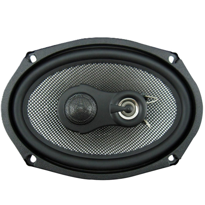 American Bass Pair 6x9" Coaxial Speakers w/ Neo Swivel Tweeter 400W 4 Ohm SQ6.9