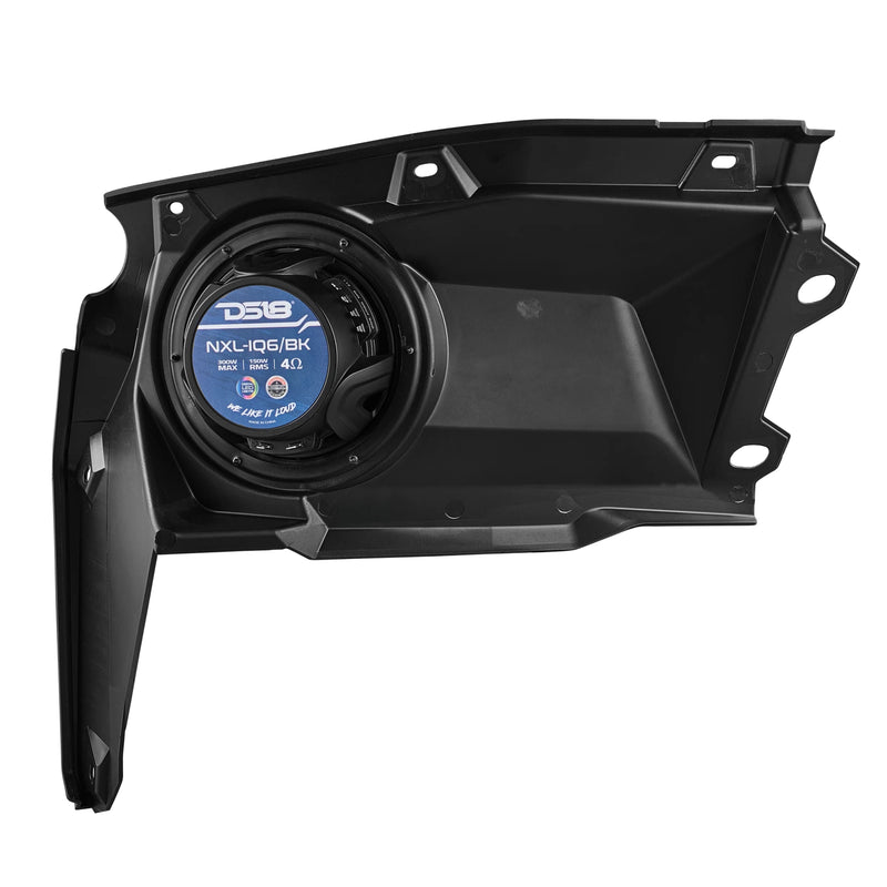 DS18 CAN-AM Maverick X3 6.5” Dashboard Panels Loaded With NXL-IQ6/BK Speakers