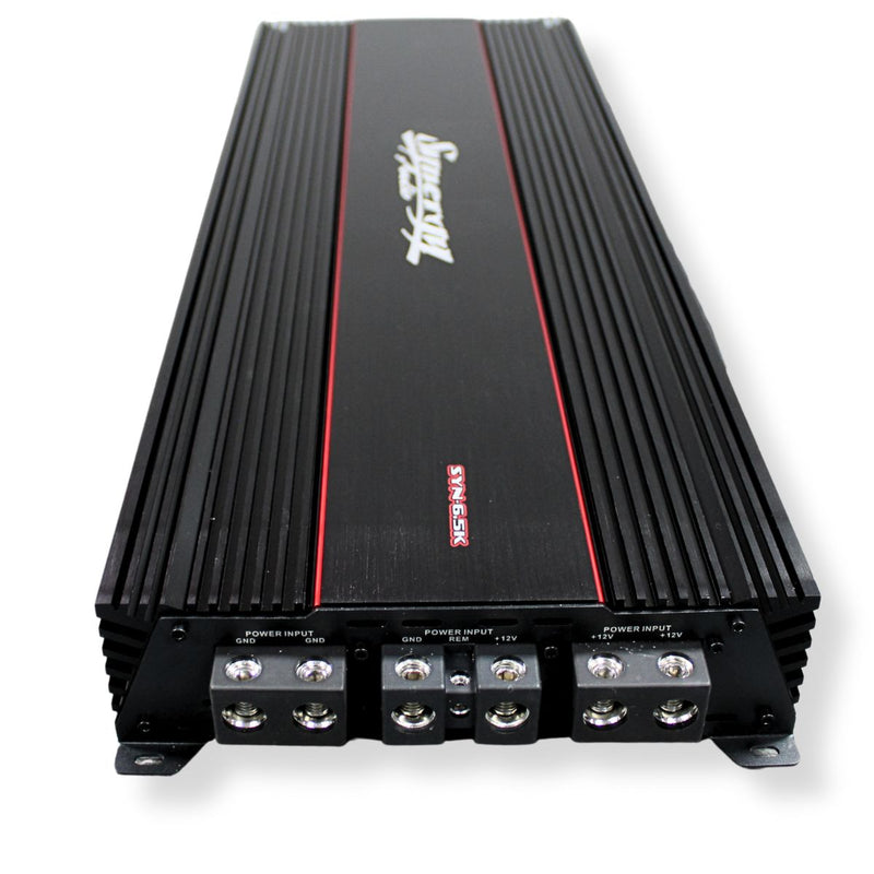 Synergy Audio SYN 6.5K Mono 6500 Watts 1Ohm Class D Vehicle Amplifier SYN6.5K