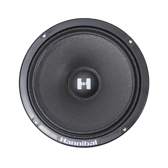 6.5" 100W RMS 4-Ohm Mid-Range Speaker Pair Deaf Bonce Hannibal Series HM-6S