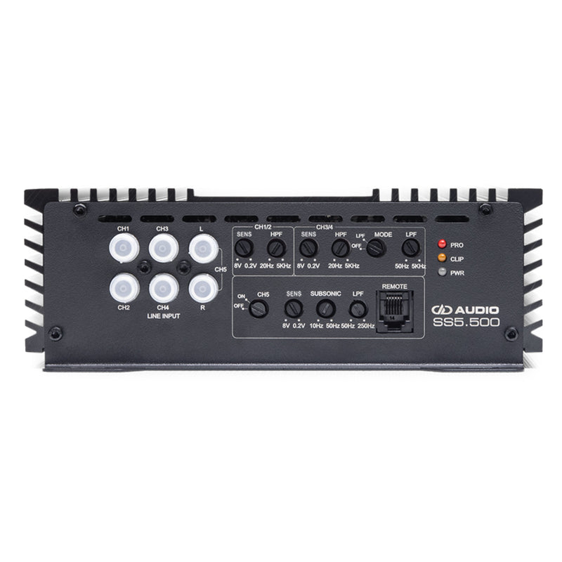 2-Ohm 5 Channel Full Range 1000 Watts RMS Class AB / D Amplifier