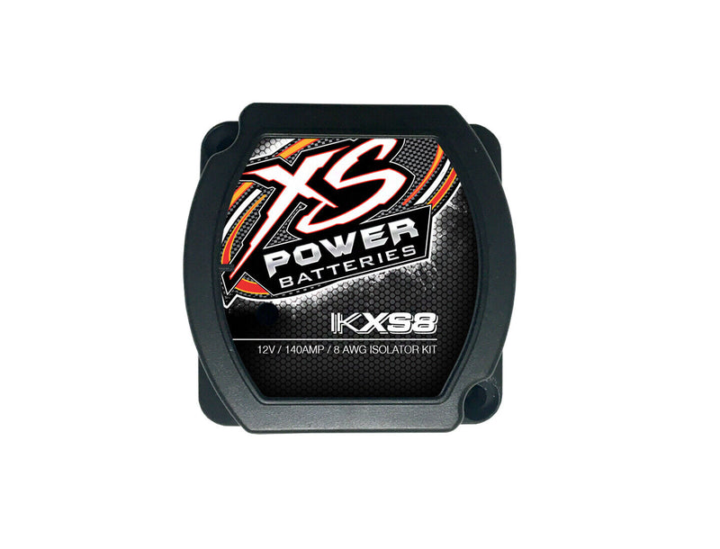 XS Power IKXS8 12V 8 AWG 140 Amp OFC Battery Isolator Kit