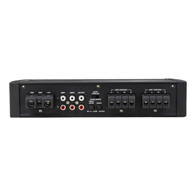 Kicker Full Range 4 Channel Marine Amplifier Class D 500W RMS 2 Ohm + Install Kit