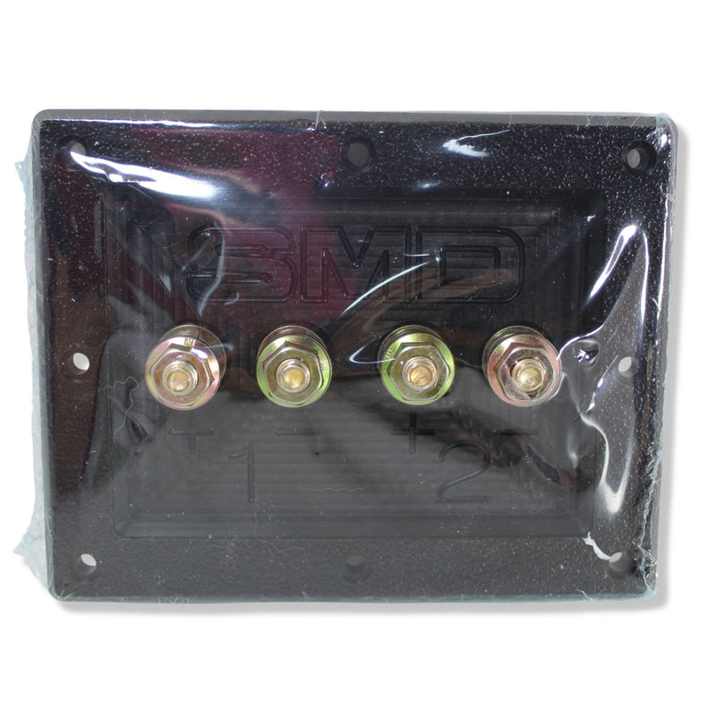 SMD Steve Meade Designs Heavy Duty 2 Channel Speaker Box Terminal Grade 8