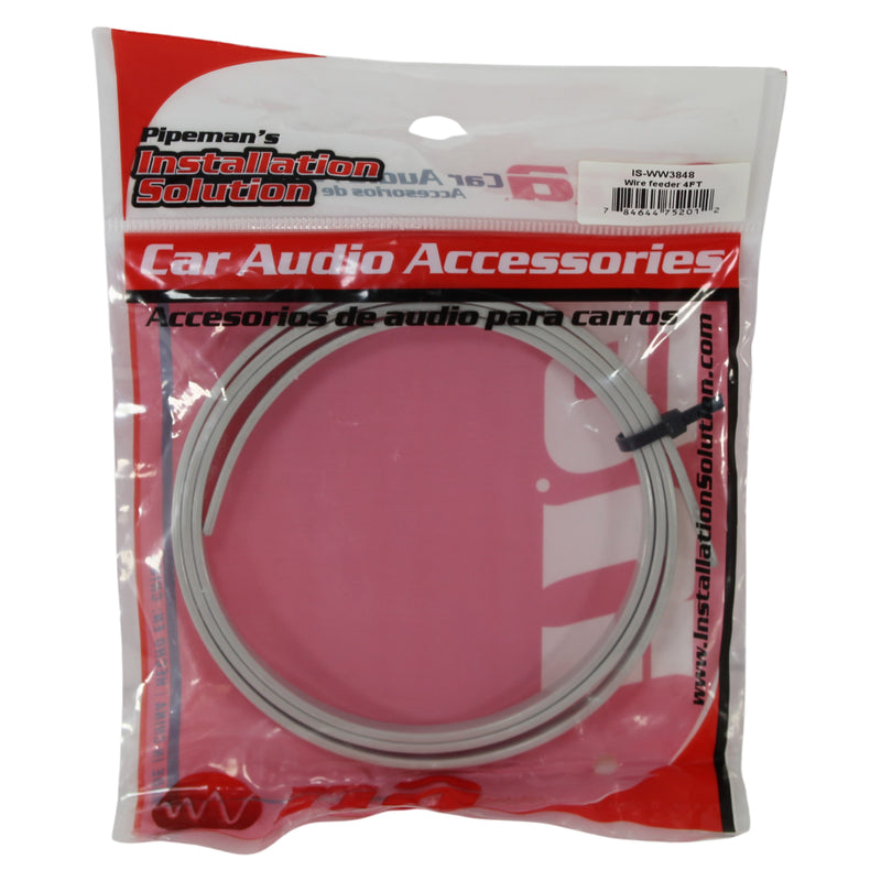 Flexible 4 Ft Under Carpet Push Rod/Wire Feeder for Easy Car Audio Installation