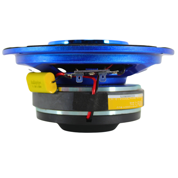 Audiopipe 6.5" 150W RMS 4 Ohm Blue Eye Candy Compression Horn Midrange Coax Speaker