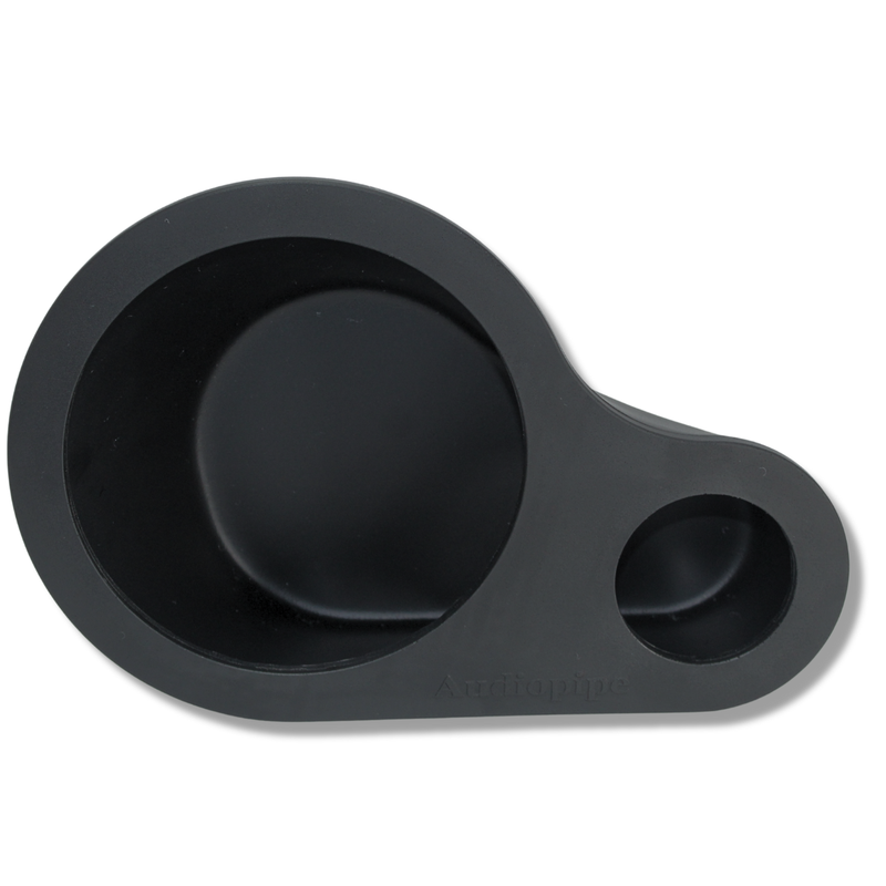 8" Universal Speaker Pods Pair Black ABS OEM Finish Fits 8" Speaker Tweeter