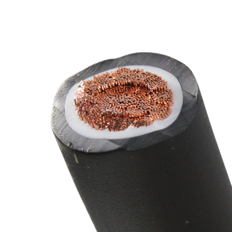 GP Car Audio 0 AWG 100% OFC Power/Ground Wire Black Lot Cut By The Foot