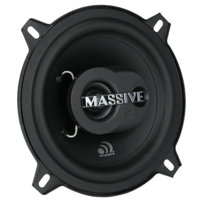 Massive Audio Pair of 5.25" MX Series Coaxial 180W Max 4 Ohm Speakers MX5-V2