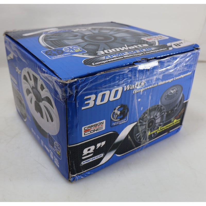 8" 150W RMS 4-Ohm Compression Horn Midrange Loudspeaker Audiopipe OPEN BOX