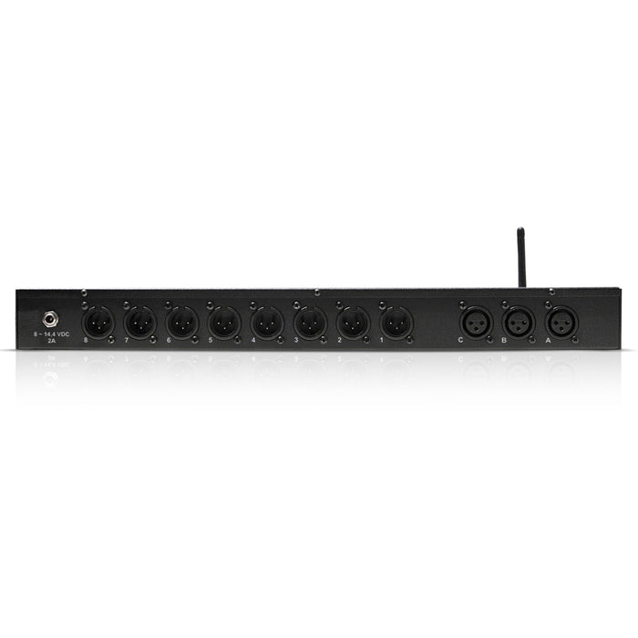 Expert Electronics PRO-8 Rack Audio Processor with Bluetooth App 3 In / 8 Out