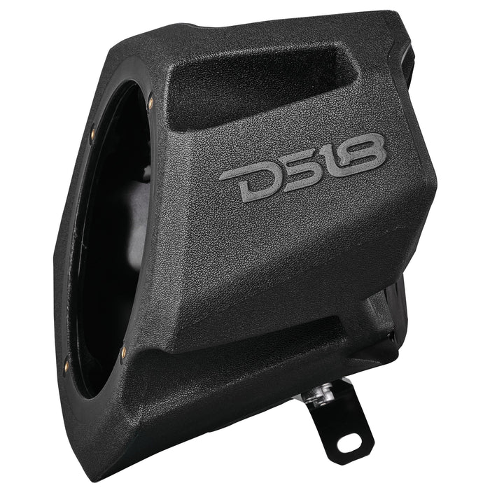 DS18 Pair of Empty Polaris RZR 6.5" Front Kick Panel Speaker Pods