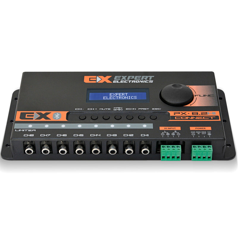 Expert Electronics PX-8 Connect Bluetooth + App Hi-Input DSP 2 in / 8 Out