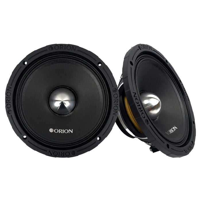 8" 500W RMS | 2000W Peak 4-Ohm 2.5" VC Midrange Speakers ORION HCCA N-Series