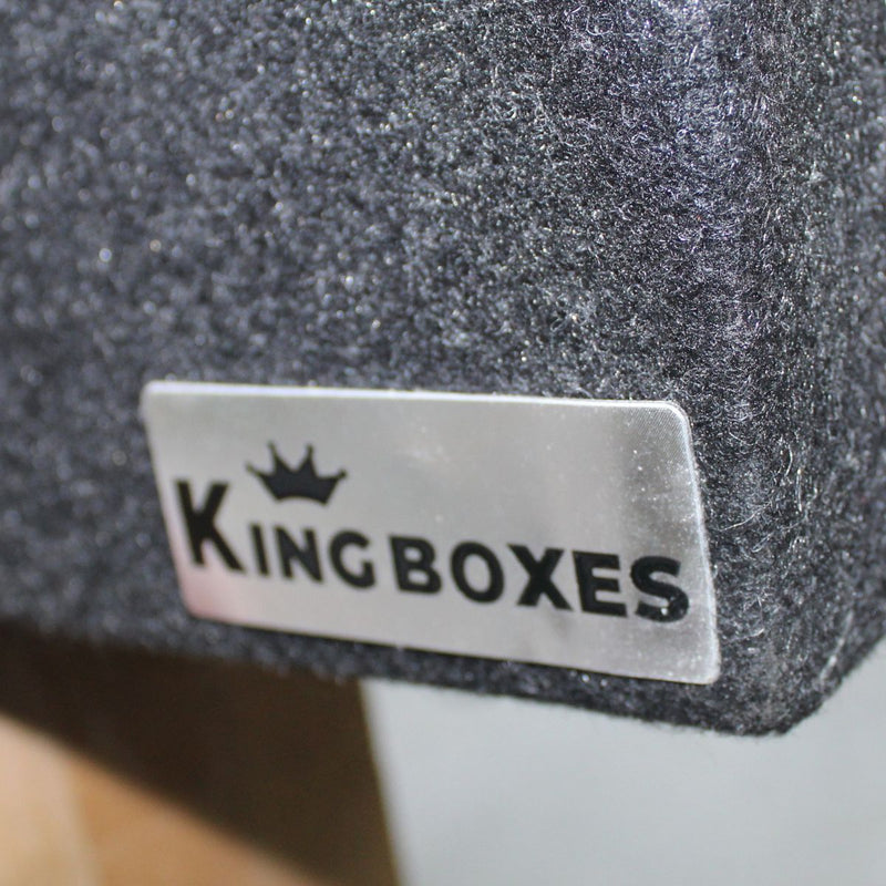 King Boxes 12" Dual Upfire Ported Speaker Box for '19-Up Ram Quad Cab OPEN BOX