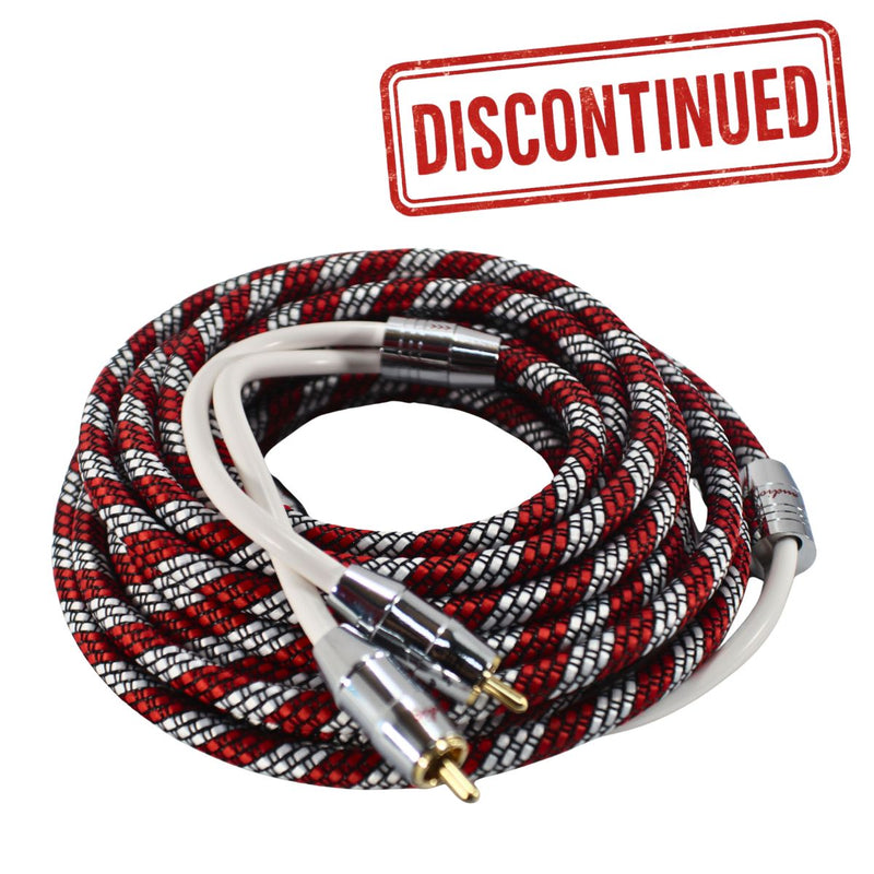B2 Audio 18 FT Long OFC Double Shielded 2 Male to 2 Male RCA Cable  RAM55