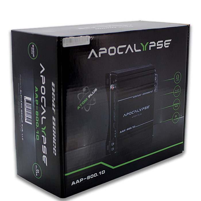 800 Watts Monoblock Amplifier Class D Deaf Bonce Apocalypse AAP-800.1D