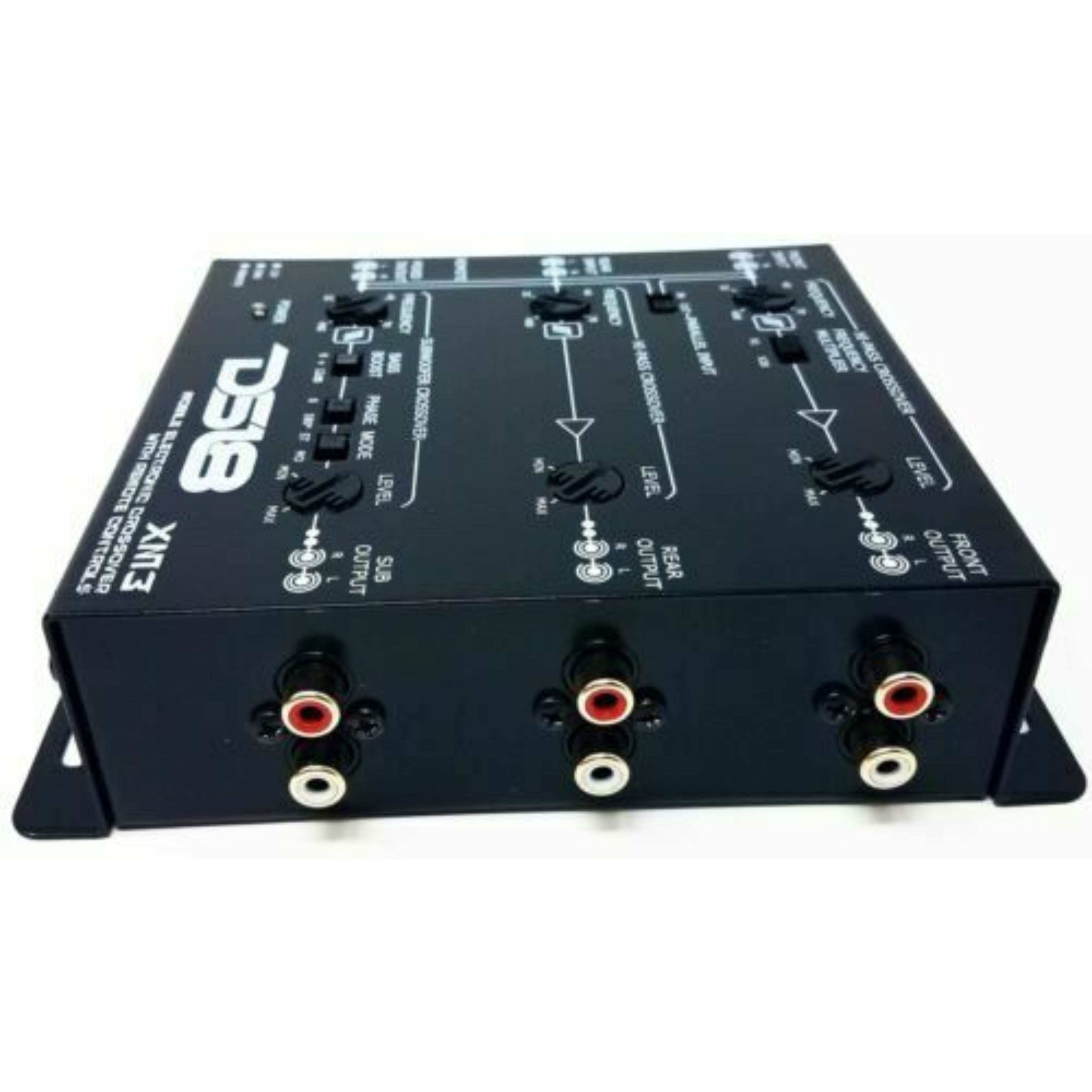 DS18 XM3 3 Way Electronic Car Stereo Crossover Dash Mount Bass