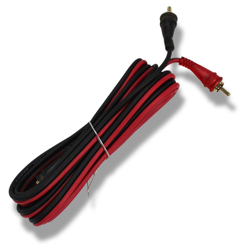 Audiopipe Frosted RCA Cables w/Gold-Plated RCA Connectors (10 Pack) 1.5-25 Feet