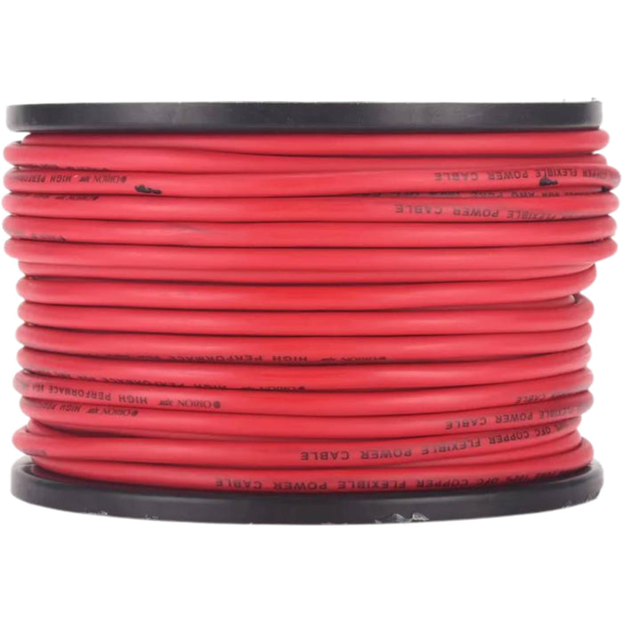 8-Gauge 100% OFC 200ft Wire Roll - Red ORION XTR PRO Series / XPW8200R