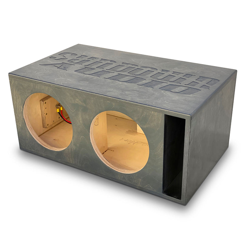 2500W RMS Dual 1 or 2-Ohm 10" Z Series V6 Subwoofer w/Dual 10" Birch Ported Box