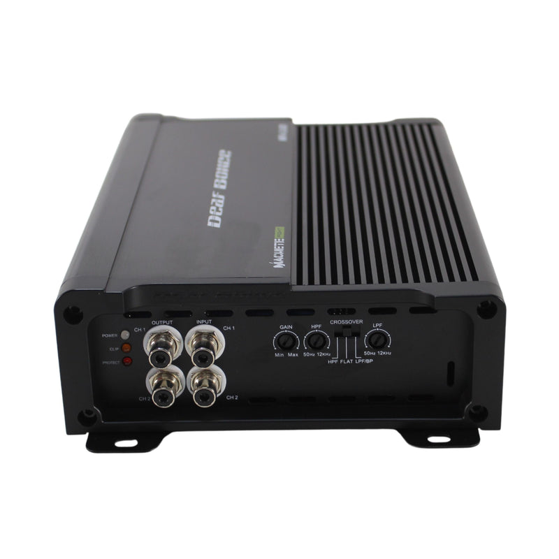 Deaf Bonce 2 Channel 1260 W RMS 4 Ohm Class D Machete Fight Amplifier MFA-2.420
