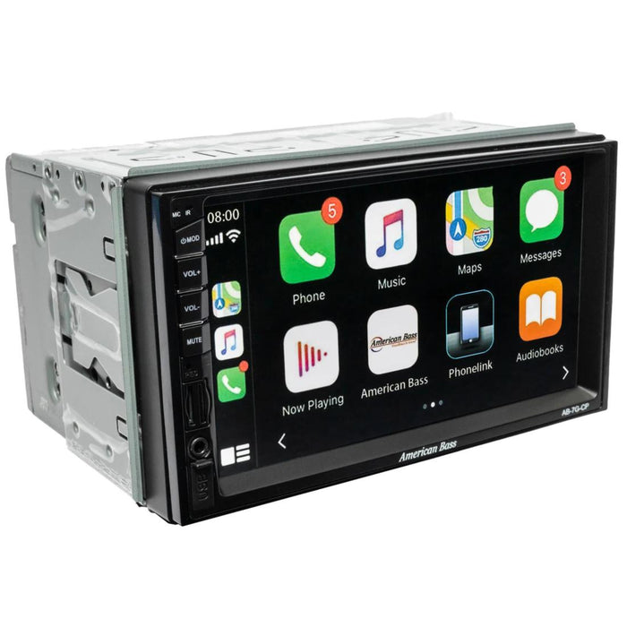 American Bass 6.2" Touchscreen MP5 w/Apple CarPlay & Android Auto Compatibility