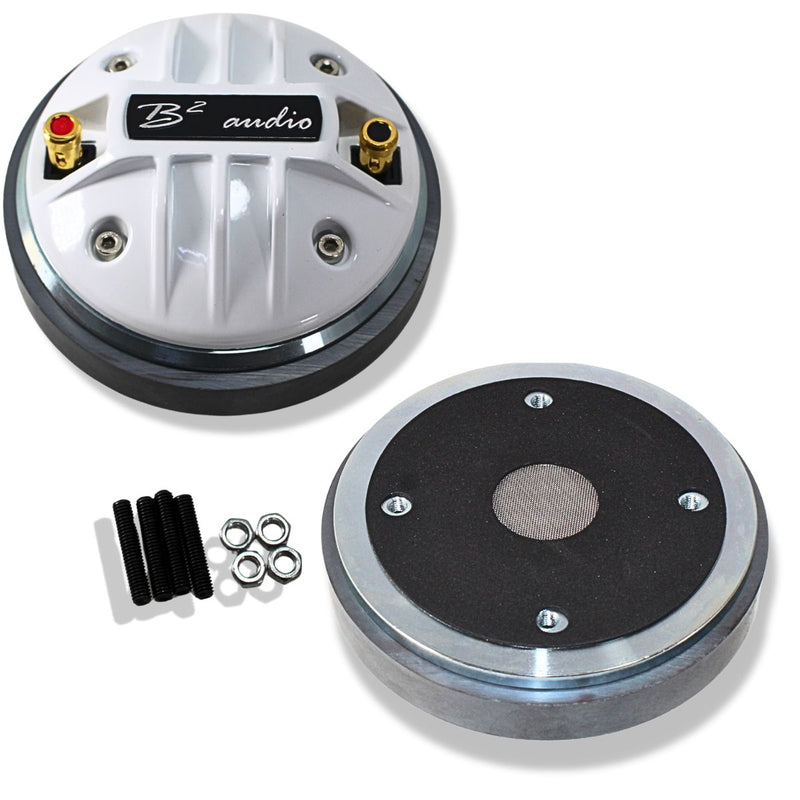 200 Watt RMS 4 Ohm 1.75" VC Bolt On Compression Driver Pair B2-RAGECDR-44