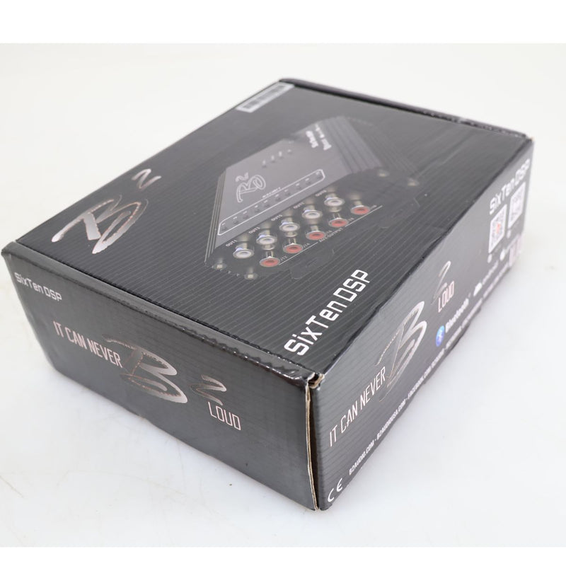 B2 Audio Black 4v 10 Channel DSP with Bluetooth iOS/Android App OPEN BOX