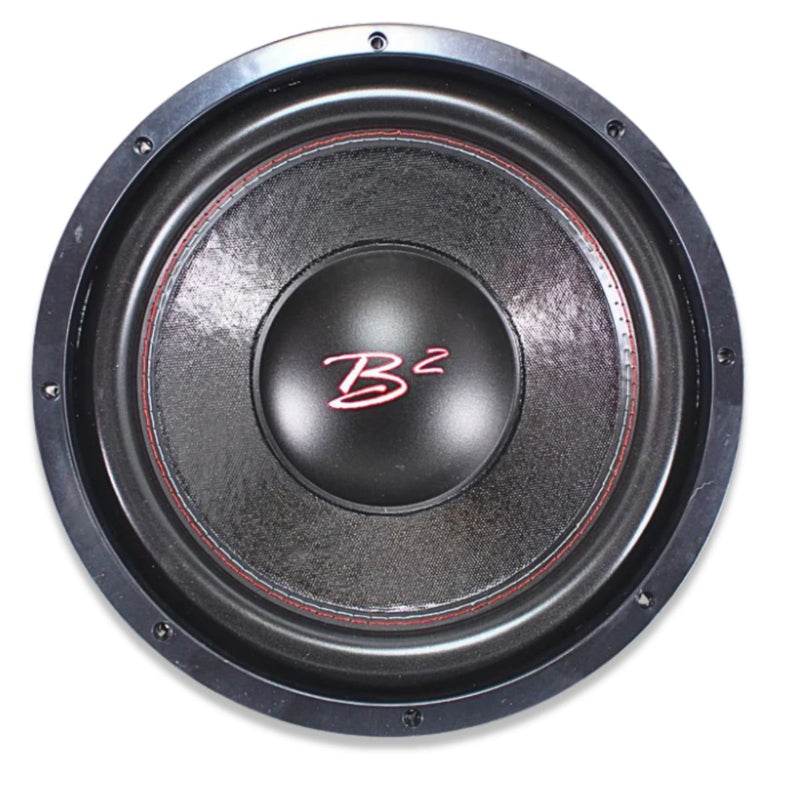 B2 Audio ZERO 6K Watts Monoblock 1-Ohm Half Bridge Amplifier w/ 4x RAVE 12" Subs