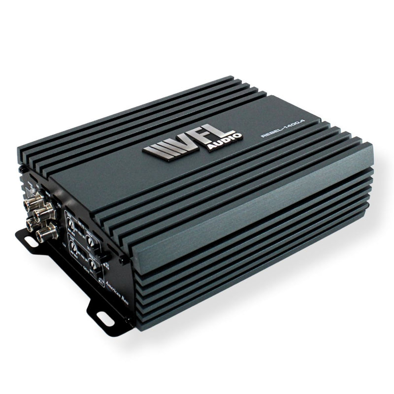 American Bass 1420 Watt 2-Ohm 4-Channel Class D Digital Amplifier REBEL-1400.4