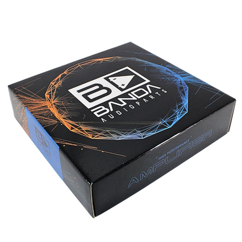 Banda 3000 Watt 1-Ohm Full Range Monoblock ICE X Line Aluminum Brazilian Amplifier