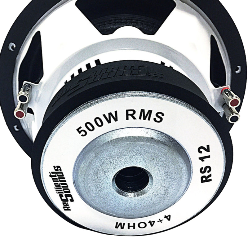Resilient Sounds V2 Entry LVL 12" Dual 4 Ohm 750 Watt RMS Subwoofer